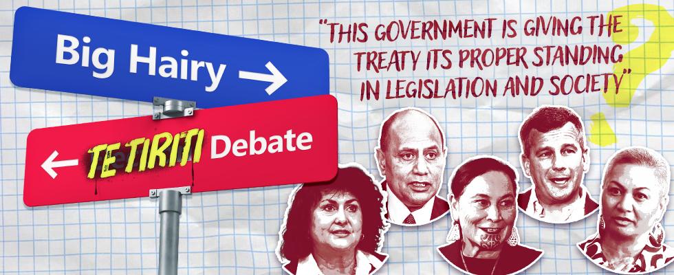 Big Hairy Te Tiriti Debate - Auckland 15th August hero image